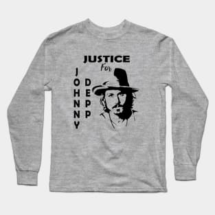 Justice For Johnny Deep Long Sleeve T-Shirt